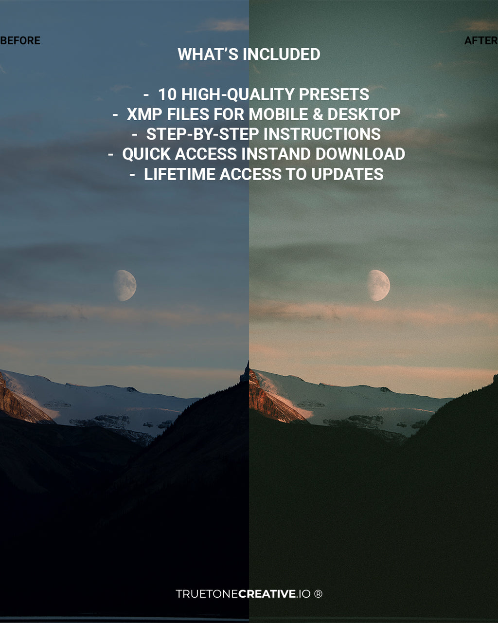 Moody Vibes Master Pack | Lightroom Presets