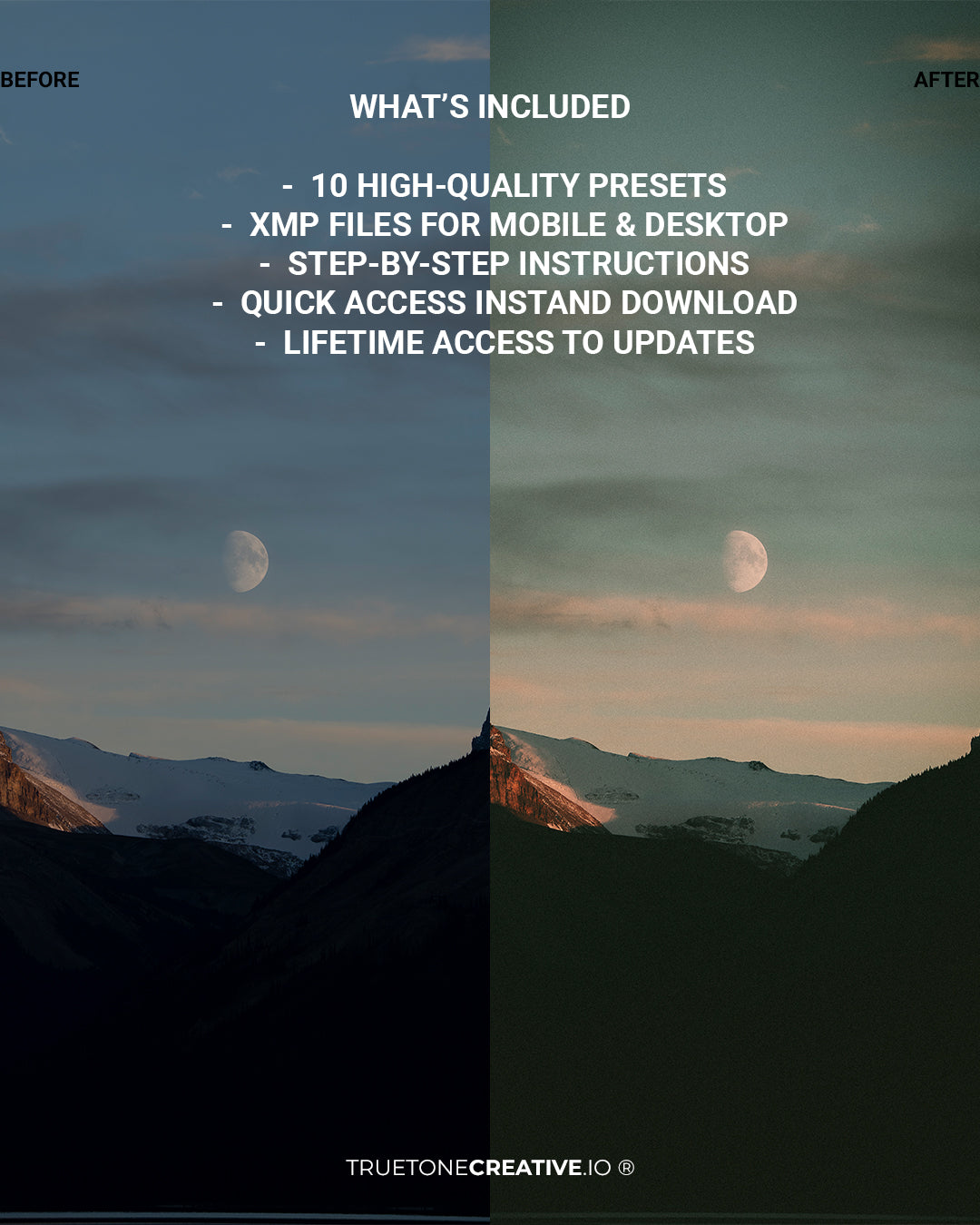 Moody Vibes Master Pack | Lightroom Presets